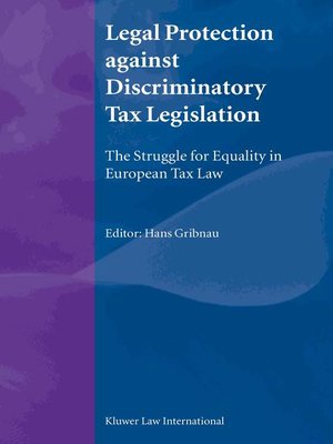 cover image of Legal Protection against Discriminatory Tax Legislation